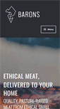 Mobile Screenshot of baronsofbeef.com